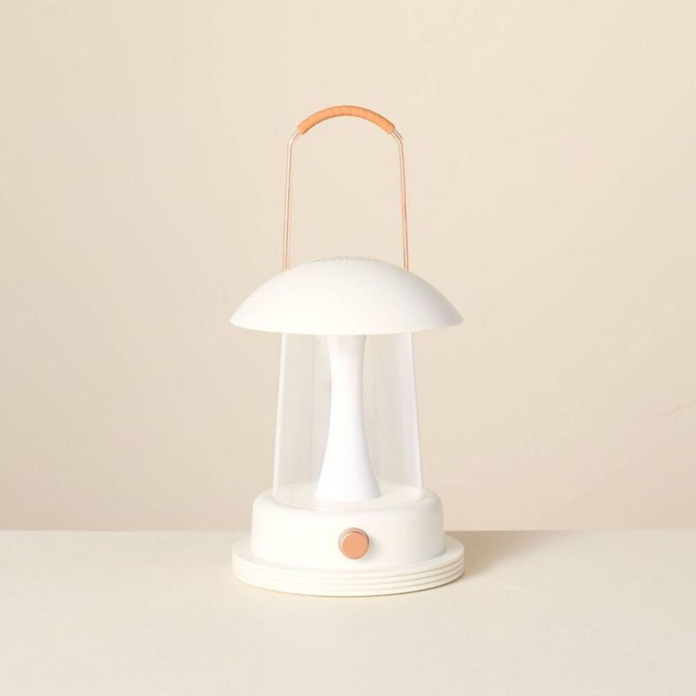 Retro LED Table Lantern Cream - Hearth & Hand with Magnolia